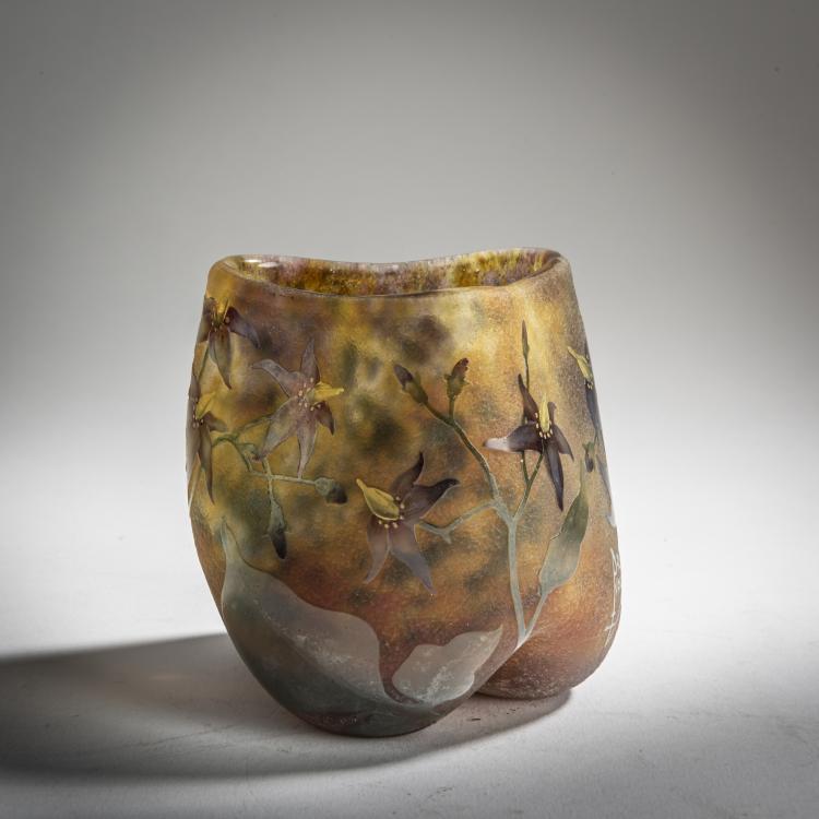 Bild 2 zu Objekt, Vase 'Solan&eacute;es', um 1910, Daum Fr&egrave;res, Nancy, 159B 131