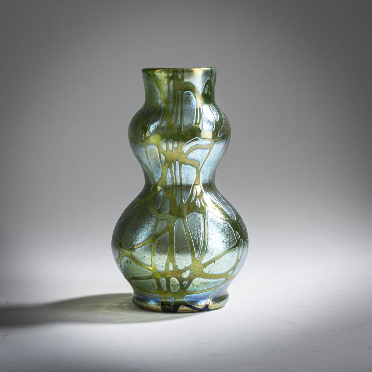 Hauptbild zu Objekt, 'Pampas'-Vase, um 1899, L&ouml;tz Wwe., Klosterm&uuml;hle, 159B 304