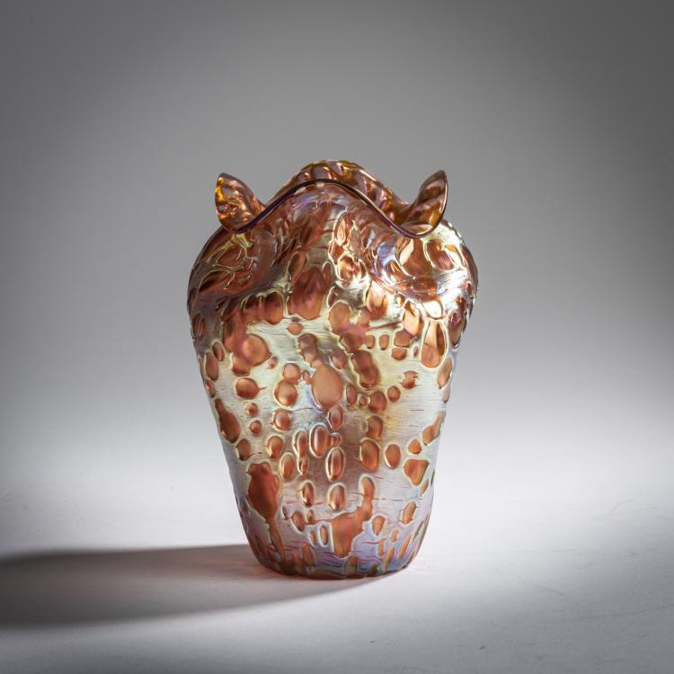 Bild 2 zu Objekt, Kleine 'Diaspora' - 'Orbulin'-Vase, 1902, L&ouml;tz Wwe., Klosterm&uuml;hle, 159B 310