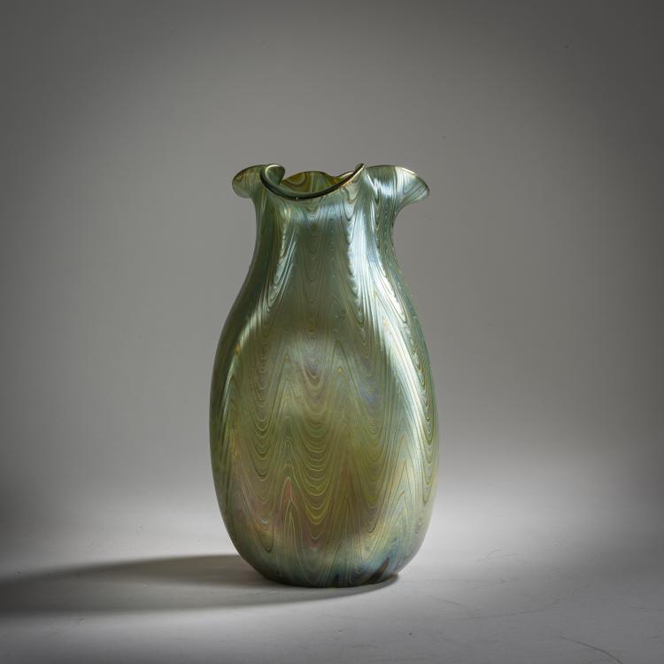 Bild 1 zu Objekt, Gro&szlig;e 'Ph&auml;nomen'-Vase, um 1898, L&ouml;tz Wwe., Klosterm&uuml;hle, 159B 302