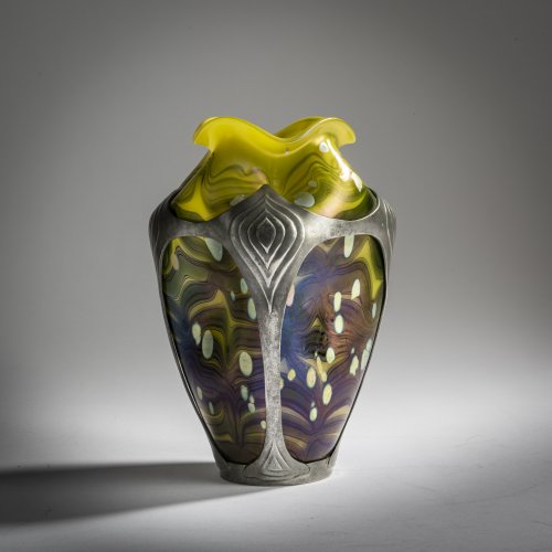 'Cytisus' vase, with mounting by F. van Hauten Sohn, Bonn, 1902