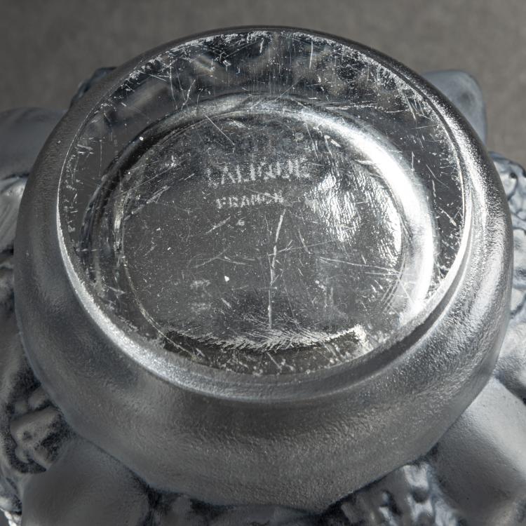 Bild 4 zu Objekt, Vase 'Quatre t&ecirc;tes femmes et raisins', 1939, Ren&eacute; Lalique, Lalique, Wingen-sur-Moder, 159A 38