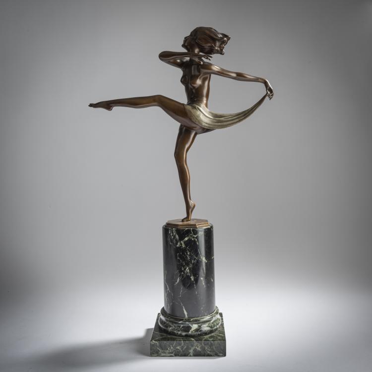 Bild 1 zu Objekt, T&auml;nzerin, 1920er Jahre, Josef Lorenzl, Argentor, Wien, 159C 370