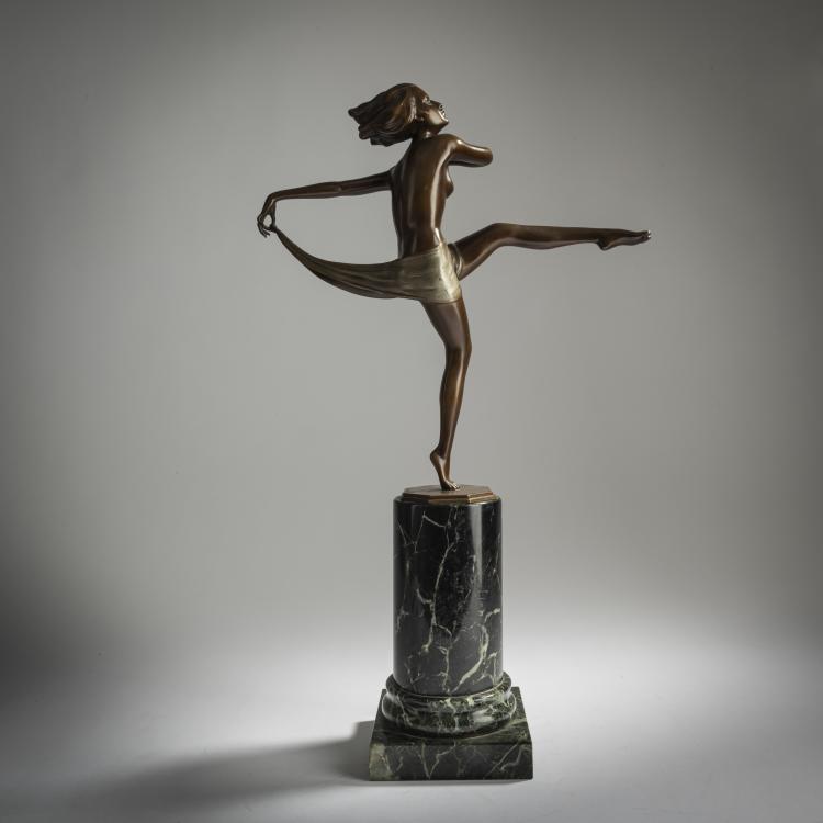 Bild 2 zu Objekt, T&auml;nzerin, 1920er Jahre, Josef Lorenzl, Argentor, Wien, 159C 370