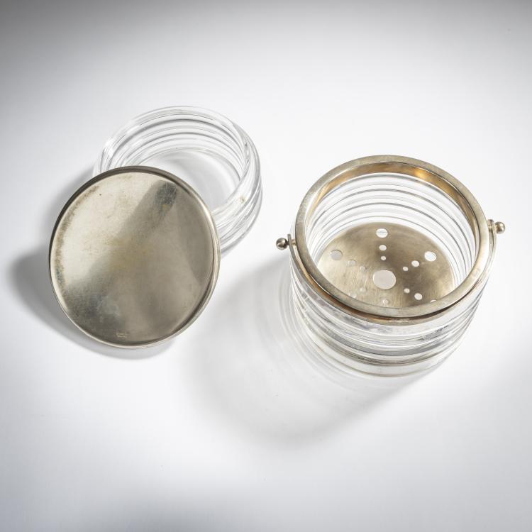 Bild 2 zu Objekt, Deckeldose und Eisk&uuml;bel aus der Serie 'Onda', 1970, Sergio Asti, Arnolfo di Cambio, Colle Val d'Elsa, Siena., 158A 100