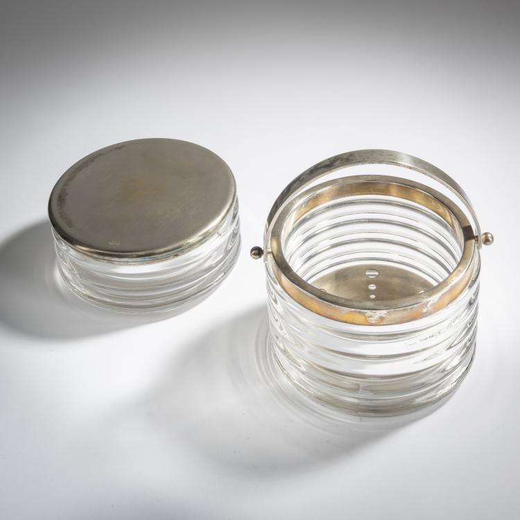 Bild 3 zu Objekt, Deckeldose und Eisk&uuml;bel aus der Serie 'Onda', 1970, Sergio Asti, Arnolfo di Cambio, Colle Val d'Elsa, Siena., 158A 100