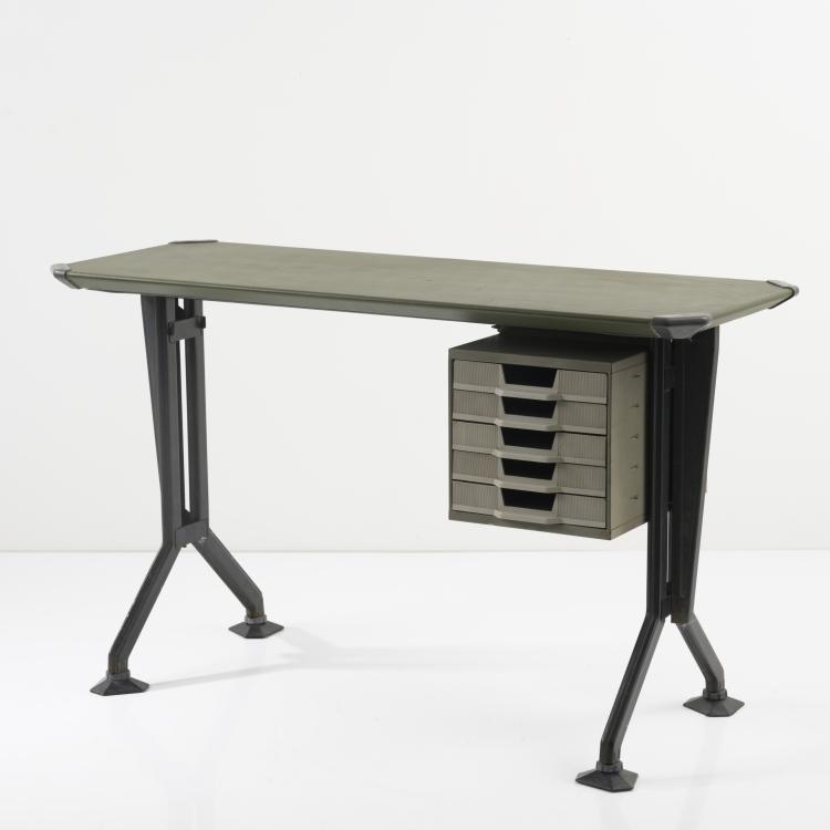 Bild 5 zu Objekt, 'Arco' typewriter table, 1963, Studio B.B.P.R., Olivetti, Mailand, 158A 139
