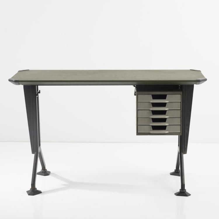 Bild 6 zu Objekt, 'Arco' typewriter table, 1963, Studio B.B.P.R., Olivetti, Mailand, 158A 139