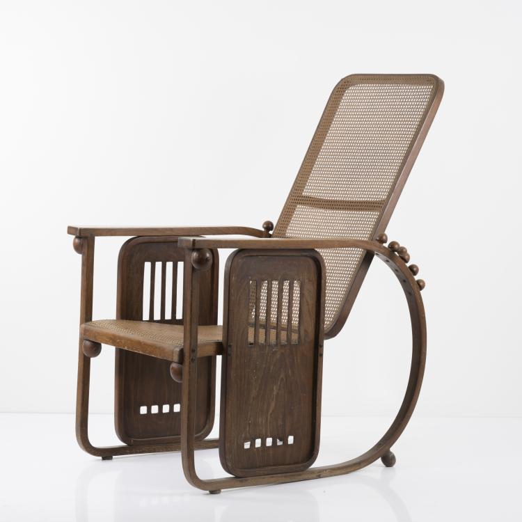 Hauptbild zu Objekt, 'Sitzmaschine', um 1905, Josef Hoffmann, Kohn, J.&J., Wien, 160A 51