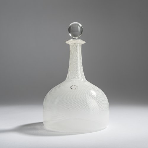 'Filigrana' bottle with stopper , 1981/82