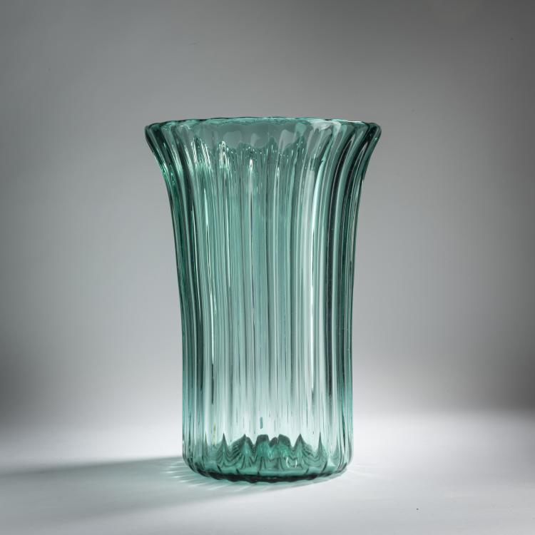 Hauptbild zu Objekt, Tall 'A coste' vase, 1945, Venini & C., Murano, 158C 813