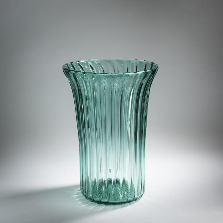 Bild 1 zu Objekt, Tall 'A coste' vase, 1945, Venini & C., Murano, 158C 813