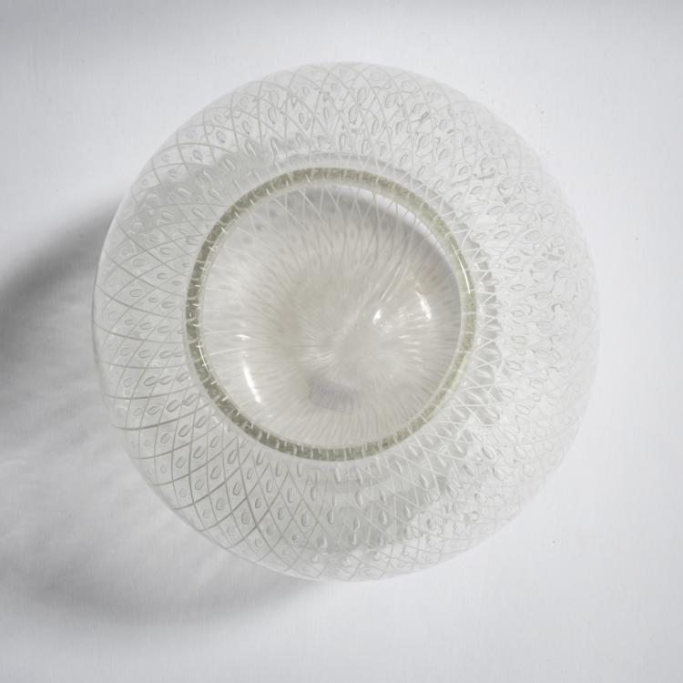 Bild 1 zu Objekt, 'Filigrana a Reticello' vase, 1960s, Carlo Scarpa, Venini & C., Murano, 158C 846