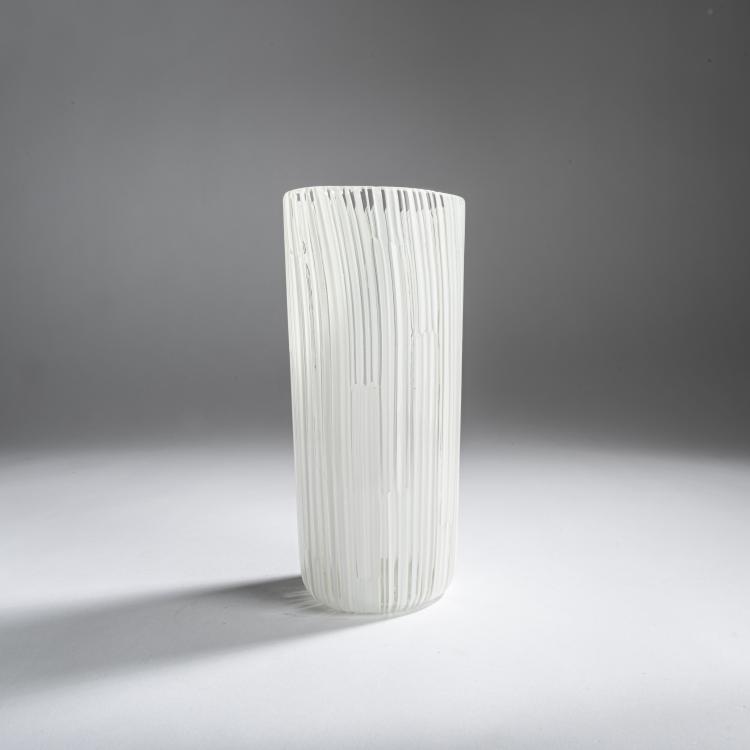 Bild 1 zu Objekt, 'Pioggia' vase, c. 1960, Ginette Gignous, Venini & C., Murano, 158C 844