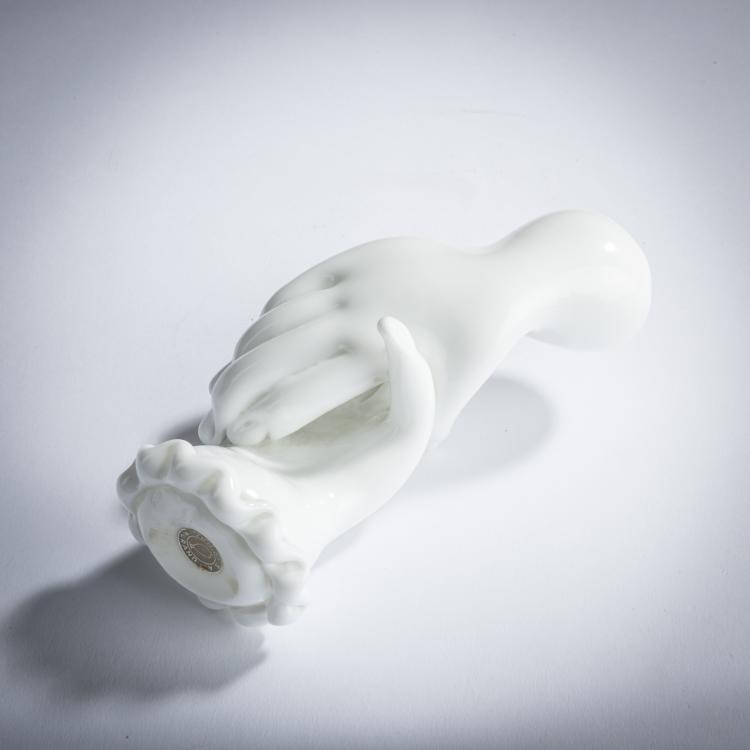 Hauptbild zu Objekt, 'Stretta di mano' hands, 1948, Fulvio Bianconi, Venini & C., Murano, 158C 816
