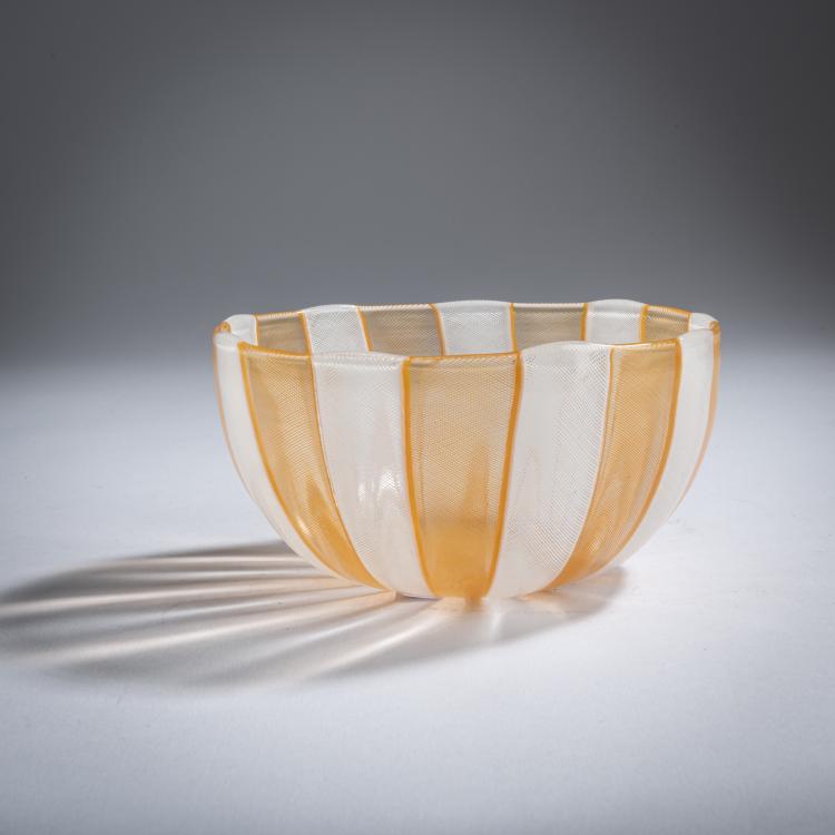 Bild 1 zu Objekt, 'A Reticello' bowl, c. 1950, Paolo Venini, Venini & C., Murano, 158C 825
