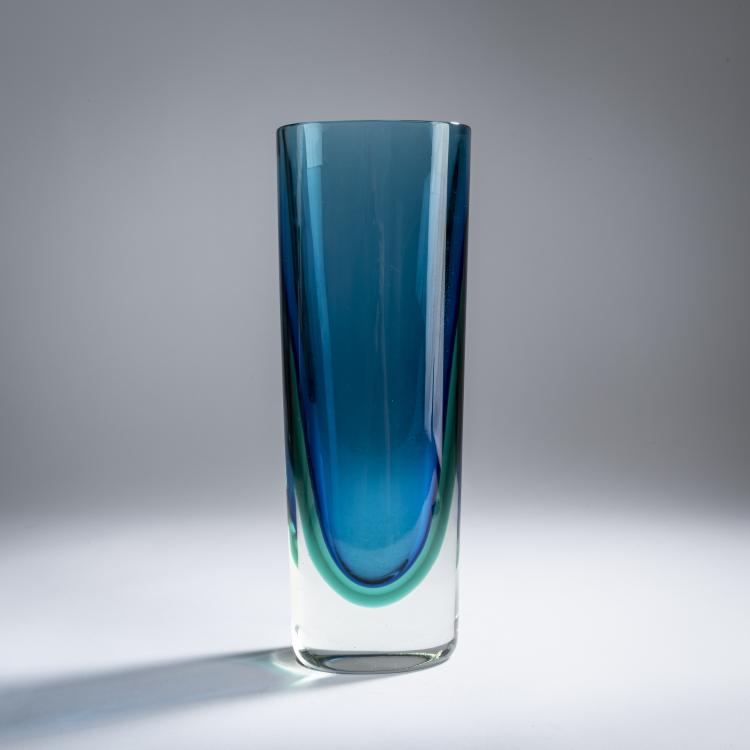 Hauptbild zu Objekt, 'Sommerso' vase, c. 1955, Flavio Poli, Seguso Vetri d'Arte, Murano, 158C 923