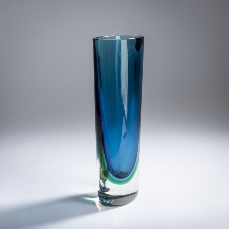 Bild 1 zu Objekt, 'Sommerso' vase, c. 1955, Flavio Poli, Seguso Vetri d'Arte, Murano, 158C 923