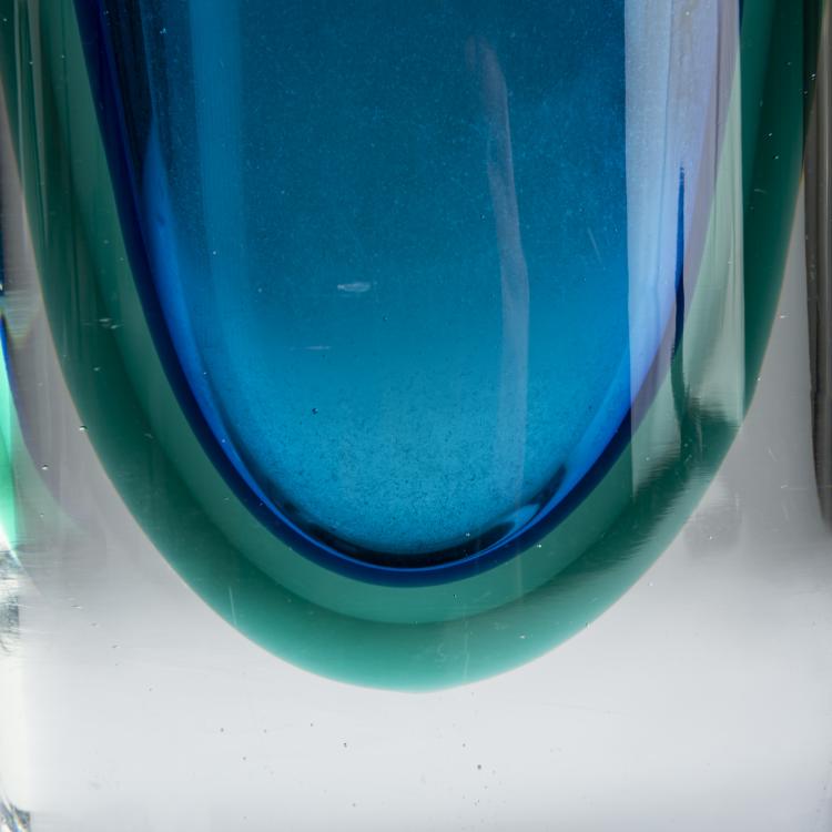Bild 2 zu Objekt, 'Sommerso' vase, c. 1955, Flavio Poli, Seguso Vetri d'Arte, Murano, 158C 923