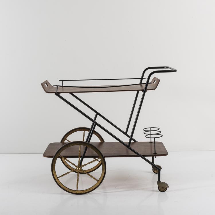 Hauptbild zu Objekt, Bar cart, 1950s, Italien, 158A 30