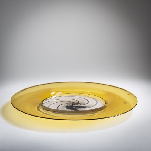 Large 'Incalmo' plate, 1989