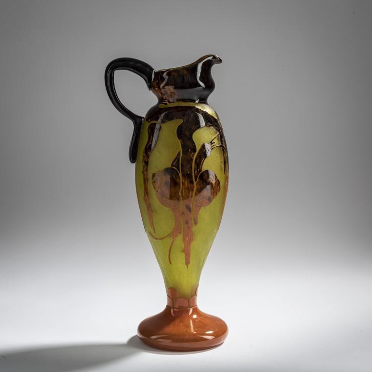 Hauptbild zu Objekt, Krug 'Escargots', 1919-21, Charles Schneider, Schneider, Epinay-sur-Seine, 159B 255