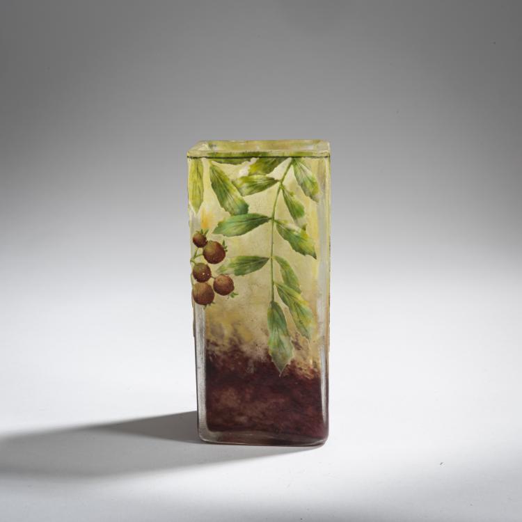 Bild 1 zu Objekt, Vase 'Sorbier', um 1914, Daum Fr&egrave;res, Nancy, 159B 150