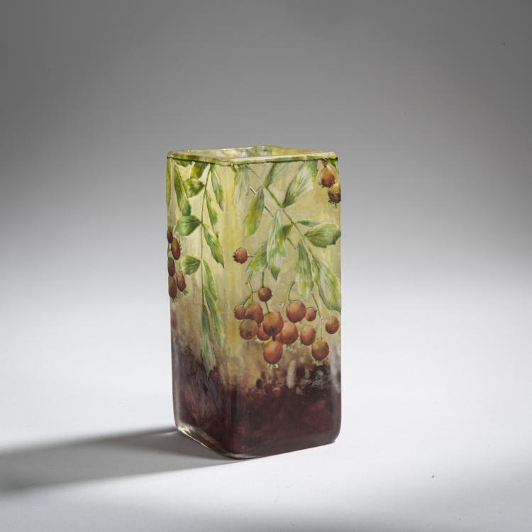 Bild 2 zu Objekt, Vase 'Sorbier', um 1914, Daum Fr&egrave;res, Nancy, 159B 150