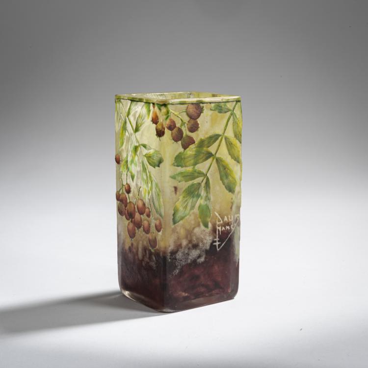 Bild 3 zu Objekt, Vase 'Sorbier', um 1914, Daum Fr&egrave;res, Nancy, 159B 150