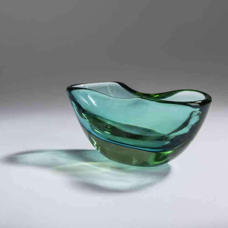 Bild 3 zu Objekt, 'Sommerso' bowl, c. 1957, Flavio Poli, Seguso Vetri d'Arte, Murano, 158C 927