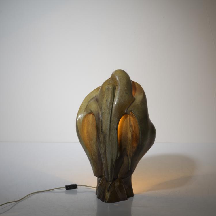 Bild 1 zu Objekt, Illuminated ceramic sculpture, 1970s, Deutschland, 158B 452