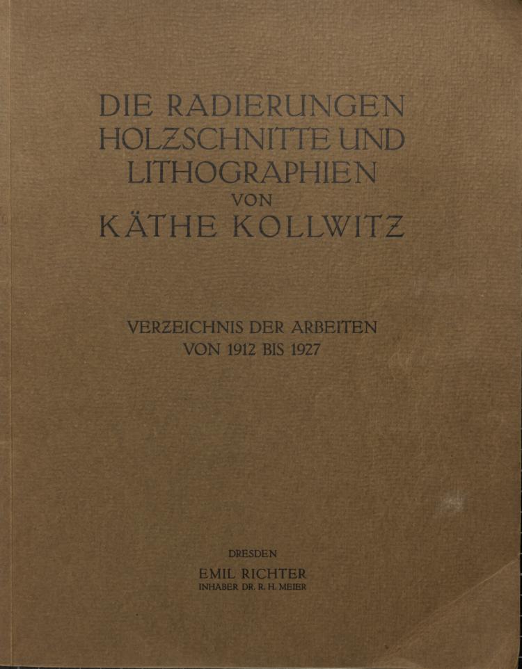Hauptbild zu Objekt, Die Radierungen, Holzschnitte und Lithographien von K&auml;the Kollwitz, 1927, 158B 654