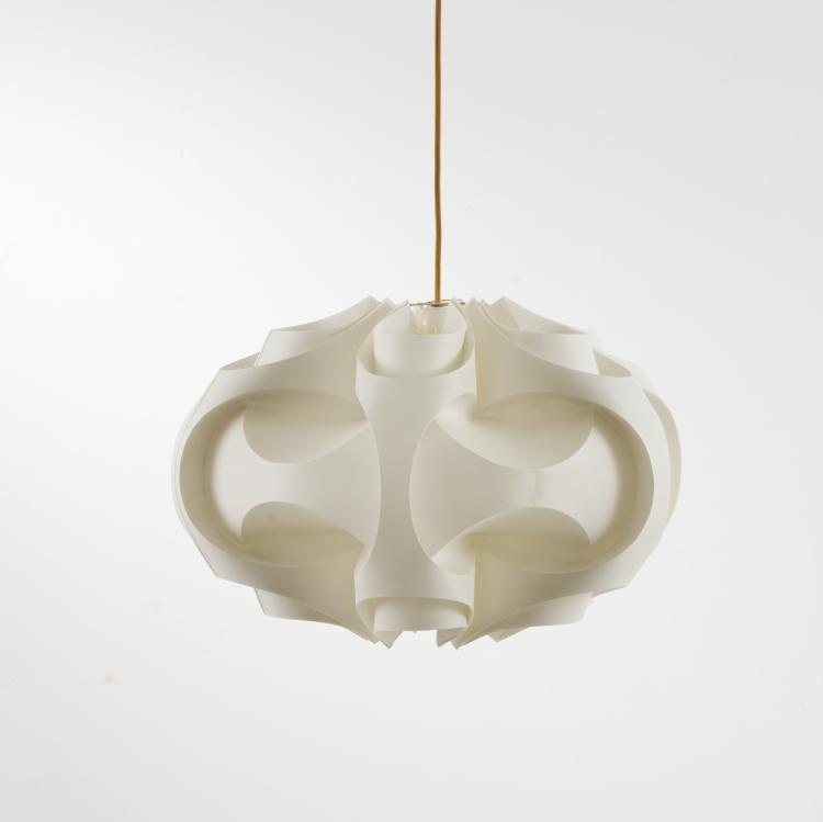 Bild 1 zu Objekt, Ceiling light, 1960s, Normann, Kopenhagen (im Stile von), 158B 494