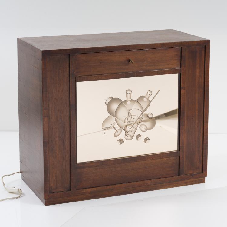 Bild 5 zu Objekt, Barschrank zur Wandbefestigung, 1937, Pietro Chiesa, Luigi Fontana, Turin; Fontana Arte, Mailand, 158A 13