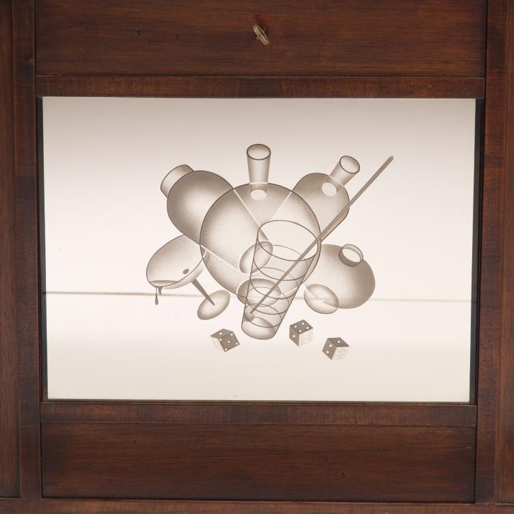 Bild 7 zu Objekt, Barschrank zur Wandbefestigung, 1937, Pietro Chiesa, Luigi Fontana, Turin; Fontana Arte, Mailand, 158A 13