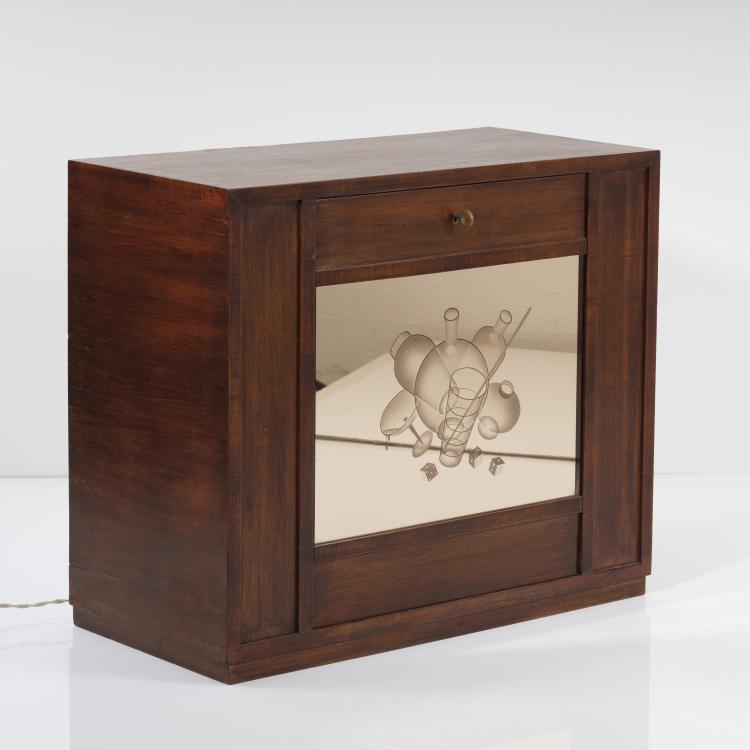 Bild 9 zu Objekt, Barschrank zur Wandbefestigung, 1937, Pietro Chiesa, Luigi Fontana, Turin; Fontana Arte, Mailand, 158A 13