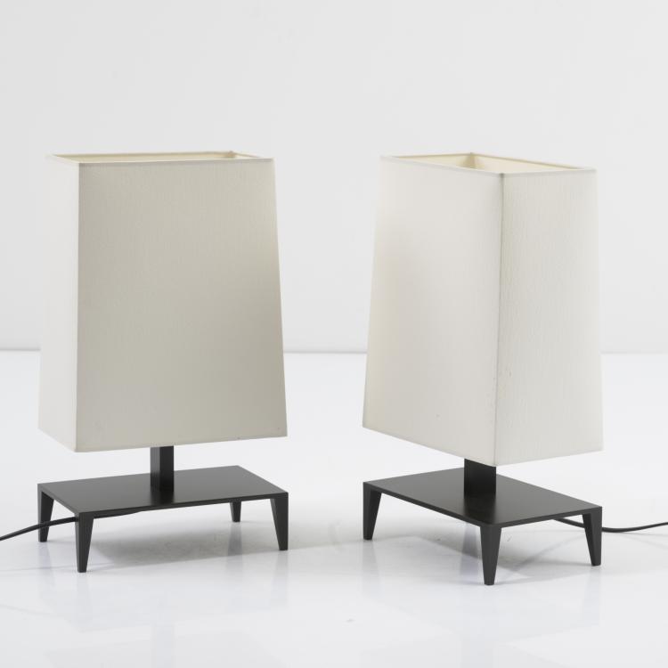 Hauptbild zu Objekt, 2 'Galerne' table lights, 2000s, Christian Liaigre, Christian Liaigre, Paris., 158B 573