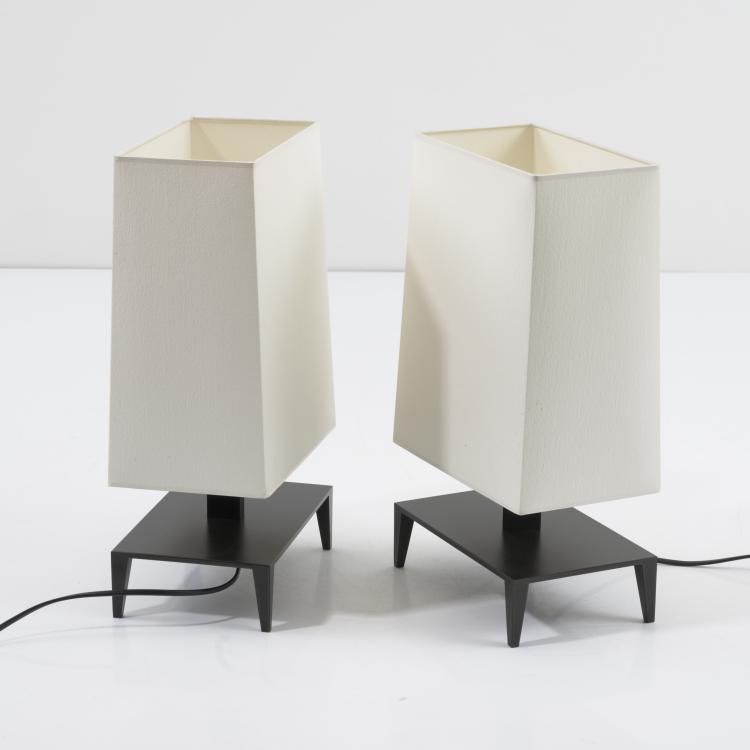 Bild 1 zu Objekt, 2 'Galerne' table lights, 2000s, Christian Liaigre, Christian Liaigre, Paris., 158B 573