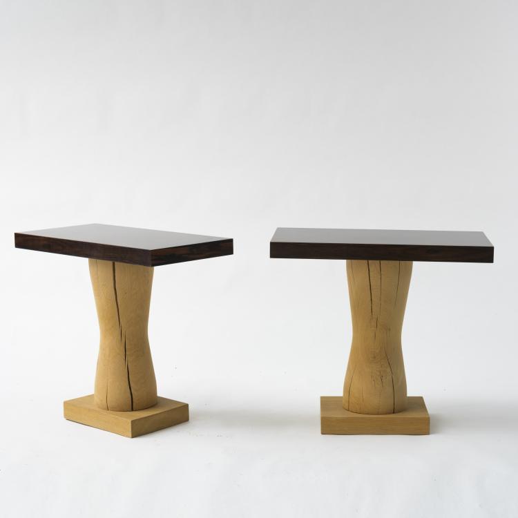 Bild 1 zu Objekt, 2 side tables, 2000s, Frankreich (zugeschrieben), 158B 570