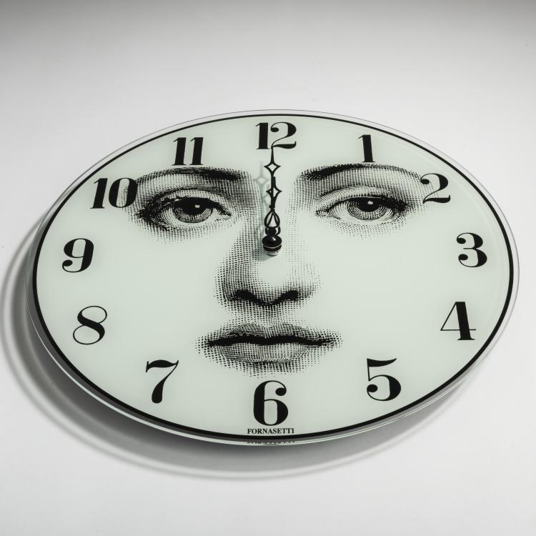 Bild 2 zu Objekt, Wall clock 'Viso', 1990/2000s, Barnaba Fornasetti, Fornasetti, Mailand, 158A 210