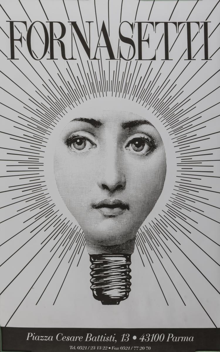 Hauptbild zu Objekt, Plakat, 1990er Jahre, Fornasetti, Mailand, 158A 221