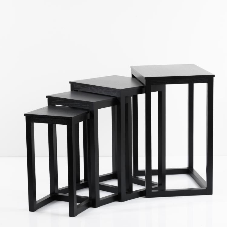 Bild 1 zu Objekt, 4 nesting tables, 1904, Franz Wittmann, Etsdorf., 158B 325