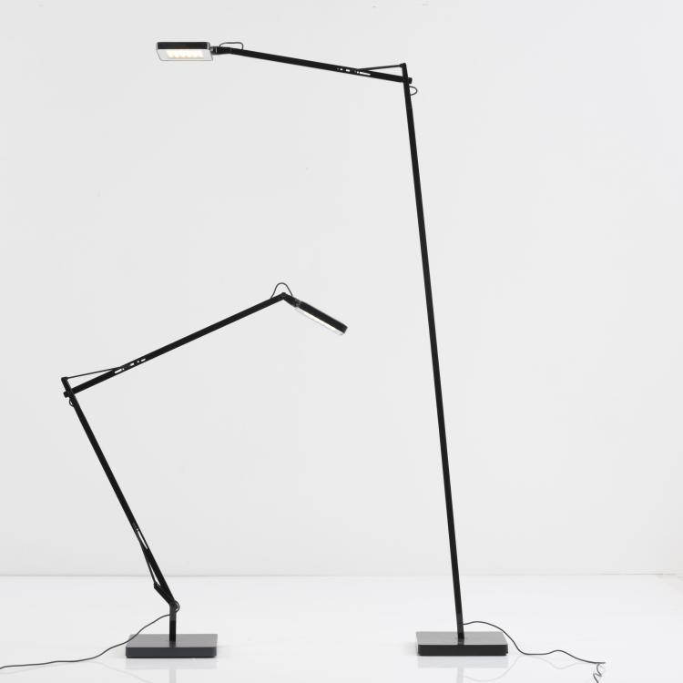 Hauptbild zu Objekt, 2 table and floor lamps 'Kelvin Led', 2011, Antonio Citterio, Flos, Brescia, 158A 310