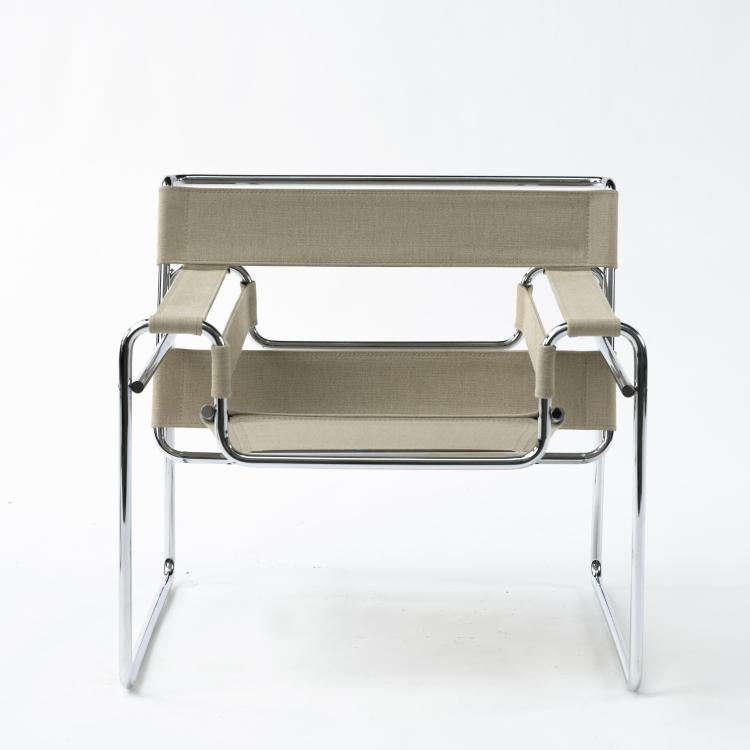 Bild 1 zu Objekt, Armchair 'B3' - 'Wassily', 1925, Marcel Breuer, Knoll International, New York, 158B 339