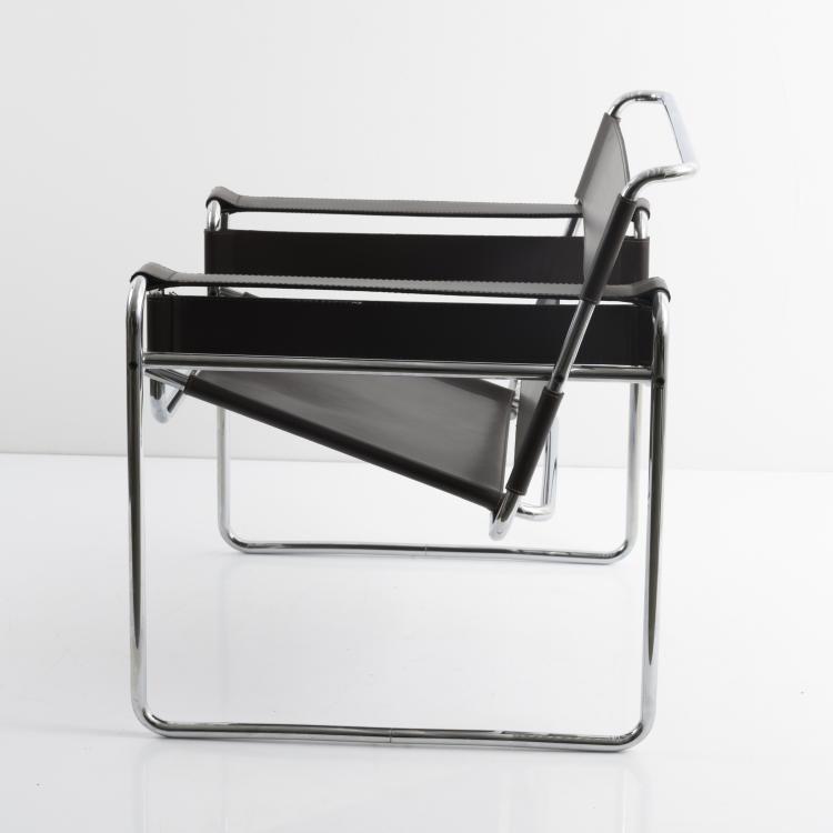 Bild 2 zu Objekt, Armlehnstuhl 'B3 - Wassily', 1925, Gavina, Mailand (KIGA; Knoll International - Gavina), 158B 337