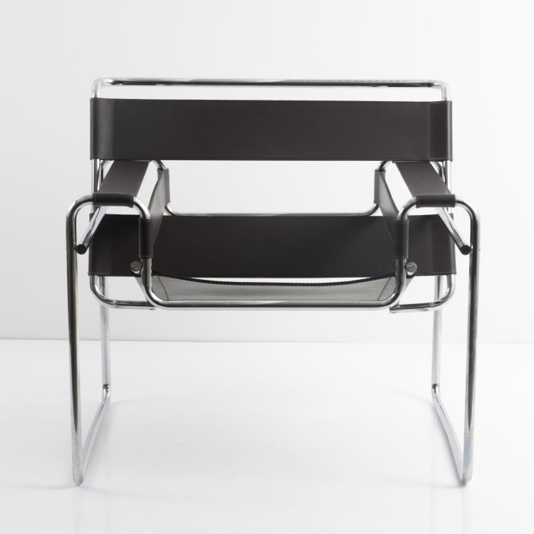 Bild 3 zu Objekt, Armlehnstuhl 'B3 - Wassily', 1925, Gavina, Mailand (KIGA; Knoll International - Gavina), 158B 337