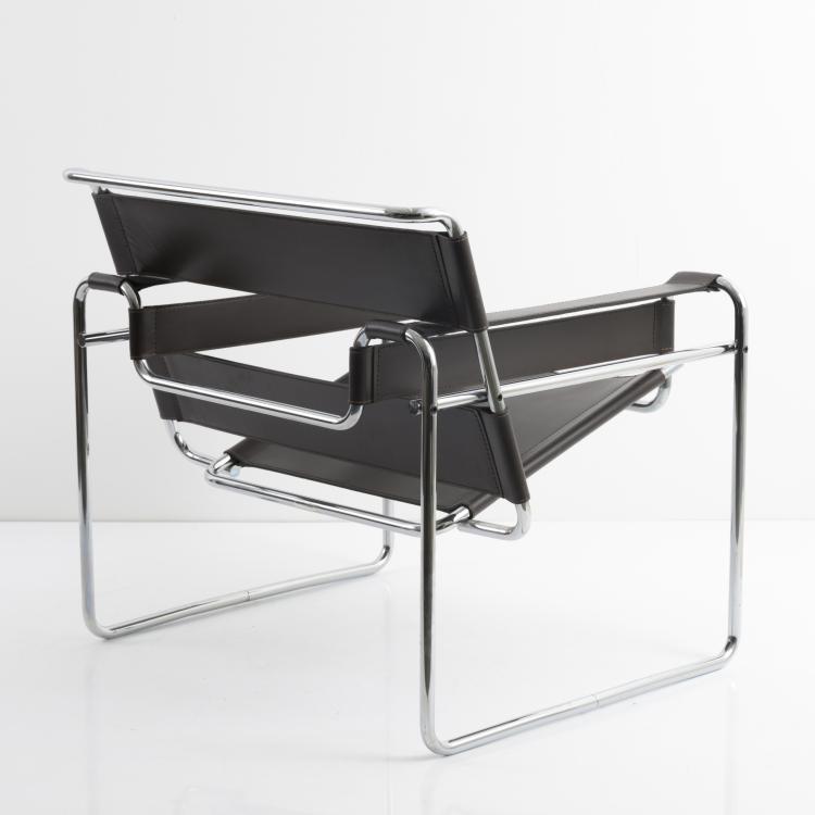 Bild 4 zu Objekt, Armlehnstuhl 'B3 - Wassily', 1925, Gavina, Mailand (KIGA; Knoll International - Gavina), 158B 337