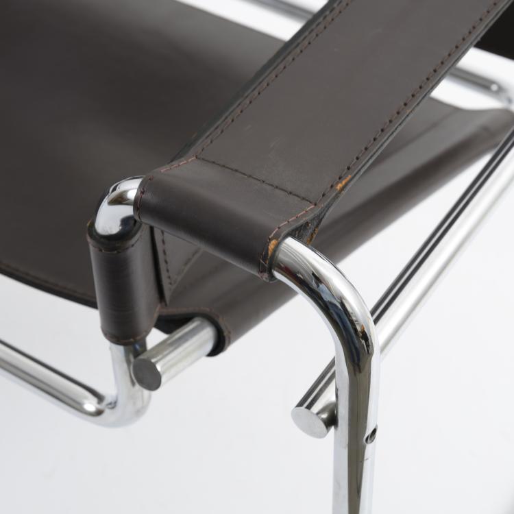 Bild 6 zu Objekt, Armlehnstuhl 'B3 - Wassily', 1925, Gavina, Mailand (KIGA; Knoll International - Gavina), 158B 337