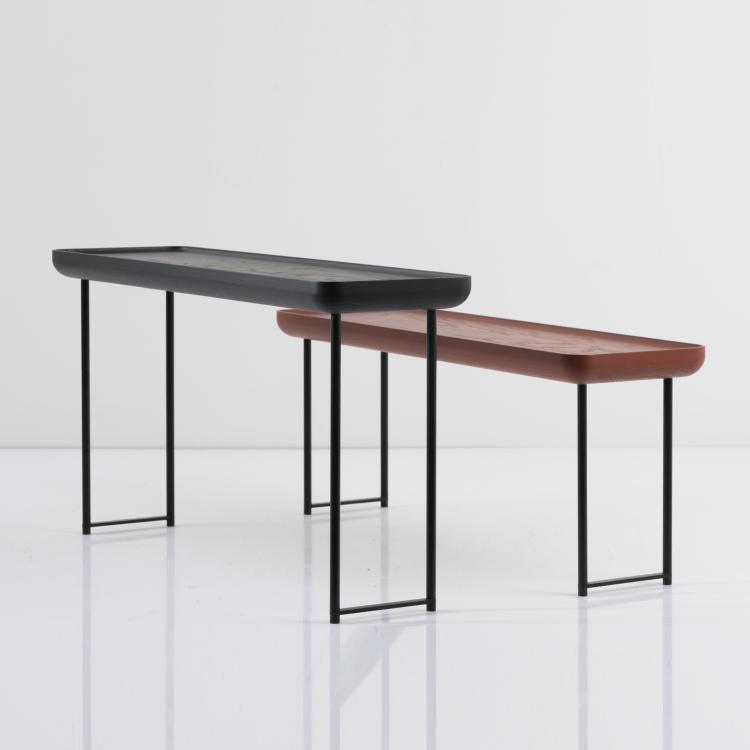 Hauptbild zu Objekt, Zwei Beistelltische 'Torei', 2013/14, Luca Nichetto, Cassina, Mailand, 158A 313