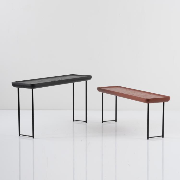 Bild 2 zu Objekt, Zwei Beistelltische 'Torei', 2013/14, Luca Nichetto, Cassina, Mailand, 158A 313